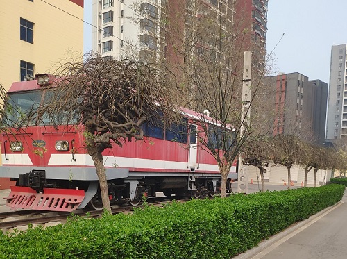 石家莊鐵路學(xué)校實訓(xùn)機(jī)車