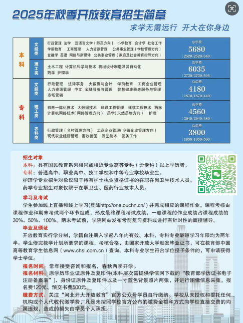 提升學(xué)歷，工作太忙，沒(méi)時(shí)間上課，石家莊電大為你解憂(yōu)